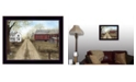 Trendy Decor 4U Warm Spring Day By Billy Jacobs, Printed Wall Art, Ready to hang, Black Frame, 18" x 14"